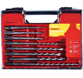 picture of Amtech 8 Piece SDS Drill Bit Set - [DK-F0925]