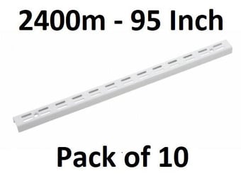 picture of Twin Track Shelving Bracket - 2400mm - Pack of 10 - [CI-AB22L]