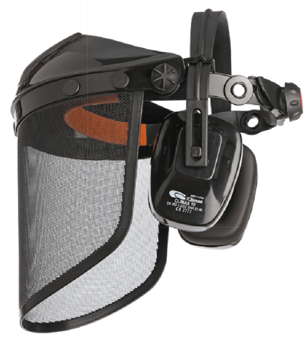 picture of Climax - Forestry Helmet 10 Forestal Face Shield - SNR 23 dB - [CL-10FORESTAL]