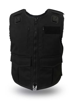 Picture of Black Community Support Vest - KR1 Knife  Protection - VE-CSVKR1-BL