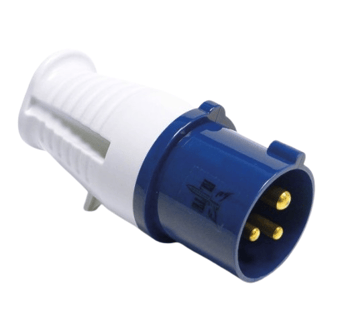 Picture of 16 Amp 240V Industrial IP44 Rated Plug - [HC-16AP240]