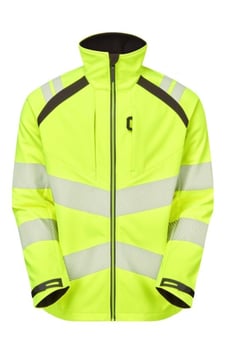 picture of Pulsar Life Ladies Softshell Jacket Yellow - PR-LFE965-YEL - (HP)