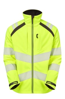 picture of Pulsar Life Ladies Softshell Jacket Yellow - PR-LFE965-YEL