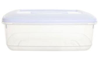 picture of Whitefurze 4L Rectangular Food Storage Box - [WHF-F0440] - (DISC-W)