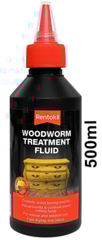 picture of Rentokil - Woodworm Treatment Fluid - 500ml - [RH-PSW103]