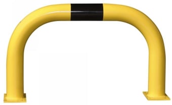 Picture of BLACK BULL Protection Guard XL - Indoor Use - (H)600 x (W)1000mm - Yellow/Black - [MV-195.20.048] - (LP)