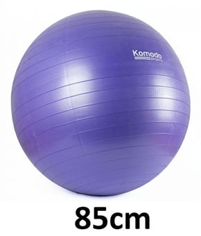 picture of Komodo Yoga Exercise Ball - 85cm Purple - [TKB-YGO-BAL-85CM-PUR]