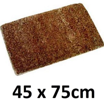 picture of Best Thin Beech 20mm Depth Plain Coir Mat - 75cm x 45cm - [CI-DM038]