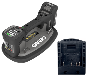 picture of Grabo Grab 330 Pro Brushless Electric Suction Cup with Bosch Battery Adaptor - [IH-GB-GRAB330-GRAB331] - (LP)