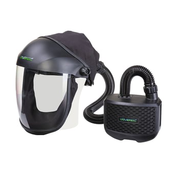 picture of Universal Grinding Visor with Momentum PAPR - Kit Bag Complete - [UVP-KP100-000-005-000]