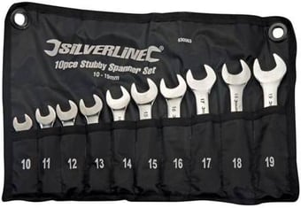 Picture of 10 Piece Stubby Spanner Set - [SI-630063]