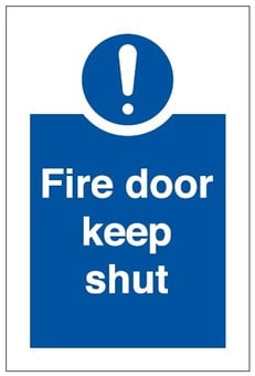 picture of Mandatory Instruction - Fire Door Signs