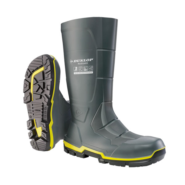 Dunlop Acifort Metguard Full Safety Wellington - Grey - BE-MZ2LE03 - (LP) - (NICE)