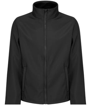 Picture of Regatta Ablaze Printable Softshell Jacket - Black/Black - AP-RTRA628-808