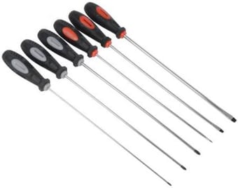 picture of 6 Piece Extra Long Screwdriver Set - [SI-909067]