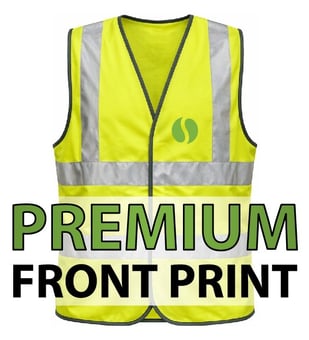 picture of Premium EasyPrint™ - FRONT PRINT - Print on any Hi Vis garment - Minimum of 12 Prints - Garment Not Included - [IH-EPPFP]
