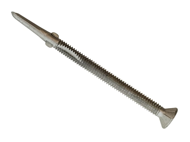 TechFast Timber to Steel CSK/Wing Screw - 5.5 x 50mm - No.5 Tip - Box of 100 - [TRSL-TB-FORTFC5550H] - (DISC-W)