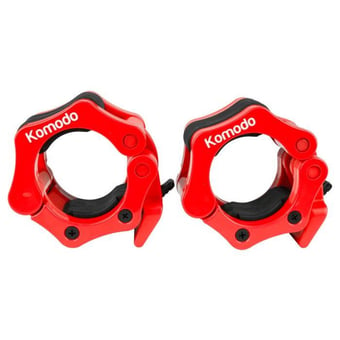 picture of Komodo Spring Bar Collar 2 Inch - Red - Pair - [TKB-WT-BR-COL-RE]