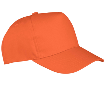 Picture of Result RC84X Breathable Core Boston 5-Panel Printers Cap - BT-RC84X-ORANGE