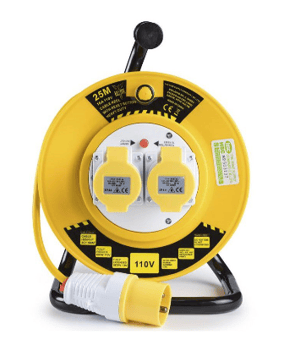 Picture of Arctic Grade Cable - 25 Metre 2.5mm 110voltage - Yellow - [HC-EXR25M1102.5]