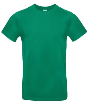 picture of B and C - Men's Exact 190 Crew Neck T-Shirt - Kelly Green - BT-TU03T-KGR - (DISC-X)