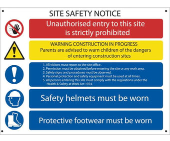 Picture of Draper - Site Safety Notice - [DO-73019]