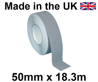 picture of Grey Anti-Slip Self Adhesive Tape - 50mm x 18.3m Roll - [HE-H3401GR-(50)]