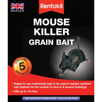 Picture of Rentokil Mouse Killer Grain Bait - 5 Sachet - [RH-PSM21]