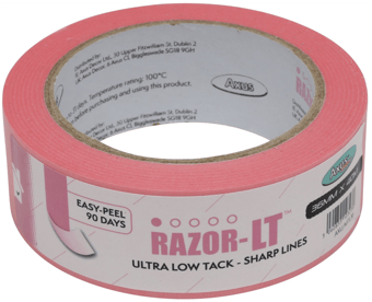 Picture of Axus Decor Razor-Lt Ultra Low Tack Tape - 24mm x 40m - [OFT-AXU/MTL24]