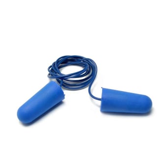 Picture of Safe-T Detectable Corded Ear Plugs 37SNR - Pack of 100 - [TX-STEPDB37DB]