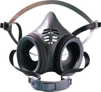 Picture of MEDIUM Moldex 8000 Reusable Half Mask - PVC FREE - Without a Filter Holders and Filters - Mask only - [MO-8002] - (DISC-R)