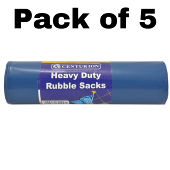 picture of Heavy Duty Rubble Sack 460 Gauge - 30 kg Capacity - 20" x 30"  - Pack of 5 - [CI-MI16P]