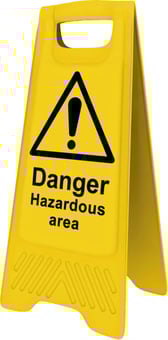 Picture of Spectrum Heavy Duty A-Board - Danger Hazardous area - SCXO-CI-4712
