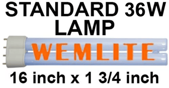 picture of Wemlite - 36 Watts Lamp For Fly Killers - BL368 - Standard UV - [BP-LL36WX-W]