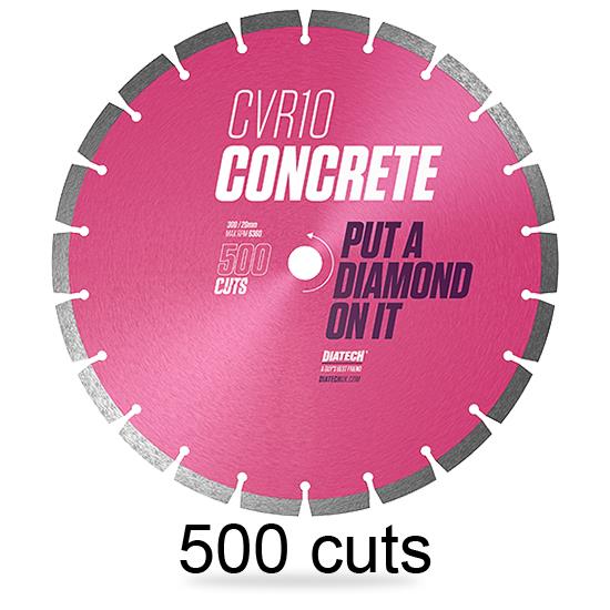 picture of CVR10 - Concrete Diamond Blade - 500 Cuts - 125mm Dia - [DC-A024VH]