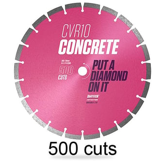 picture of CVR10 - Concrete Diamond Blade - 500 Cuts - 125mm Dia - [DC-A024VH]