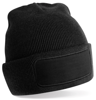 picture of Beechfield Recycled Original Patch Beanie - Black - [BT-B445R-BLK] - (NICE)