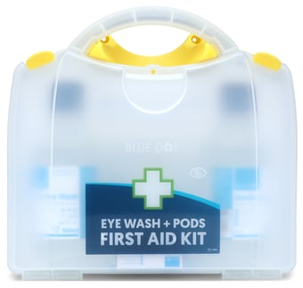 picture of Viola Eye Wash Kit No. 1 - 2 x 500ml Eye Wash - 2 x No16 Eye Pad Dressing - 2 x Eye Wash Pods + Mirror - [CM-90818]
