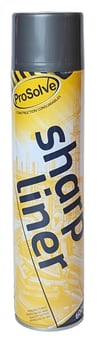 picture of ProSolve Sharpliner Paint Aerosol - 600ml - Silver - [PV-PVSHS6A]