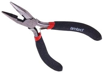 picture of Amtech Mini Long Nose Plier with Spring - [DK-B3186]