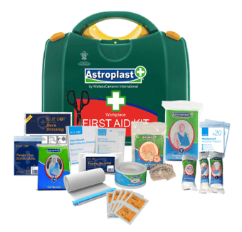 Picture of Astroplast British Standard Large Green Box First Aid Kit FOOD HYGIENE - [WC-1003048] - (DISC-R)