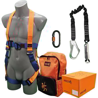 picture of ARESTA Scaffolder Kit 6S - Double Point Harness - Standard Buckle - [XE-AK-S06S]