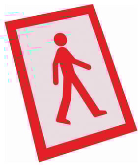 Picture of ProSolve Walking Man Stencil Kit - 600mm x 800mm - [PV-SKWM36]