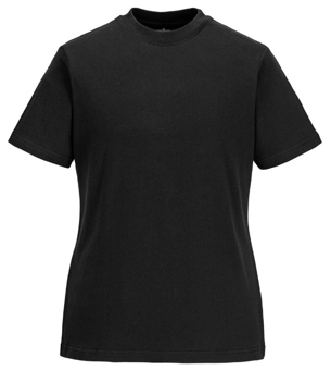 picture of Portwest B192 Women's T-Shirt Black - PW-B192BKR