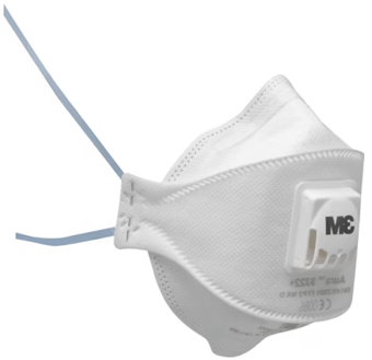 Picture of 3M Aura Particulate Respirator FFP2 Valved - Single - [3M-9322+SINGLE]