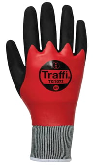 Picture of TraffiGlove TG1072 Double Dipped Nitrile Safety Glove - TS-TG1072