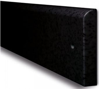 picture of TRAFFIC-LINE Wall Protection Profiles - 150 x 20mm - Black - [MV-423.18.122]