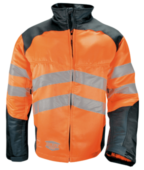 picture of Solidur HVVEOR Hi Viz Orange Chainsaw Protective Jacket - SEV-HVVEOR