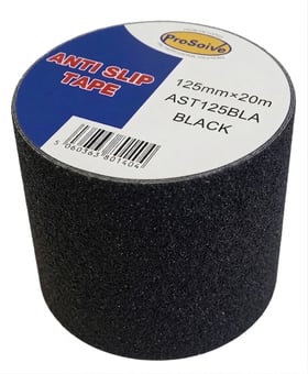 picture of Black Anti-Slip Self Adhesive Tape - 125mm x 20m Roll - Amazing Value - [PV-AST125BLA] - (DISC-R)