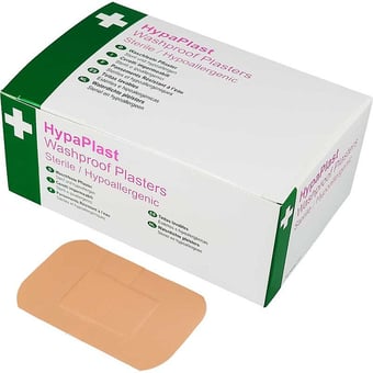 Picture of Washproof Hypoallergenic Plasters - Jumbo Plaster 72x50mm - Box of 100 - [SA-D9003] - (PS)